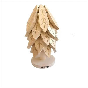 Posavasos de Madera de Acacia, Accesorio de Mesa para Tazas, Platos y Ollas, Hecho en Vietnam por 99 Gold Data - Ms Violet - Product Image 1