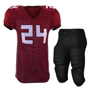Votre propre uniforme de football américain Nouveau design Uniforme de football américain Service OEM Football masculin - Product Image 6