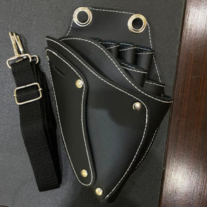 กระเป๋าสะพายข้างแฟชั่นสีทึบแฟชั่นใหม่สำหรับช่างทำผมสัตว์เลี้ยงอุปกรณ์ทำผมและอุปกรณ์เสริมชุดกรรไกร - Product Image 3