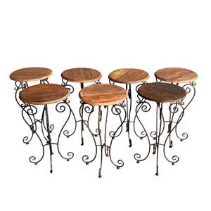 Durable Wooden <b>Side</b> <b>Table</b> Nesting Convertible Design <b>Rustic</b> Farmhouse Style Drawer for Entry Living Room Use Features Storage - Product Image 3