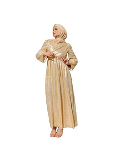 Abaya Tradicional Musulmana para Mujer 2025, Abaya Cerrada con Hijab, Abaya Tradicional Sólida con Talla y Color Personalizados - Product Image 2