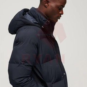 High Quality Long Puffer <b>Jackets</b> For <b>Men</b> Adults And Kids Customized Colour Design And Printing Plus Size - Product Image 2