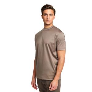 T-shirts pour hommes en coton 100% écologiques, respirants, à séchage rapide, en tissu canvas, avec logo personnalisé en gros - Product Image 6