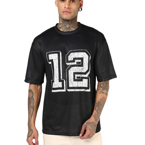 100% <b>Polyester</b> Mesh T-Shirt Short Sleeve Streetwear Fashion Smart Fit Custom Printed Sportswear T Shirts Men summer wear <b>tshirt</b> - Product Image 1