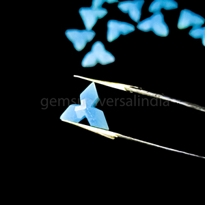 Natural Blue Opal Ninja <b>Star</b> Shape Carved Gemstone Beads Charms 12mm Loose Stone Charms Carving Beads for Jewelry Making in Bulk - Product Image 2