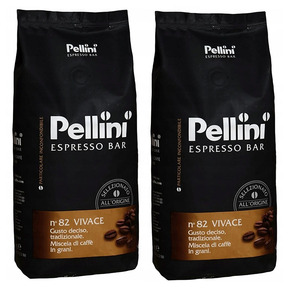 Venta al por mayor Pellini Espresso Intenso Break Rosso Granos de café 1kg Premium Espresso italiano Tostado Venta caliente Precio de fábrica Calidad - Product Image 6