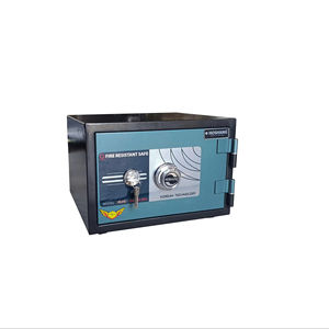 Le coffre-fort ignifuge HOSHANG HS-31C est disponible en deux couleurs : noir mystérieux et bleu élégant. - Product Image 6