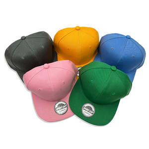 หมวกสแนปแบคผ้าฝ้าย100% แบบไม่มีโครงหมวกสตรีทแวร์หมวกสแนปแบ็กแบบธรรมดาออกแบบได้ตามต้องการแผงด้านหน้าโลโก้ปักลายพราง - Product Image 2