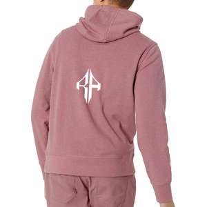 เสื้อฮู้ดแบบสวมหัวของผู้ชายสินค้าใหม่ผ้าคอตตอน100% สกรีนลายผ้าไหมวัสดุผ้าคอตตอนคุณภาพสูงออกแบบโลโก้ได้ตามต้องการ - Product Image 2