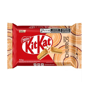 Kit Kat Sabor Churros 41.5g, Barra Envasada Individualmente, Chocolate Cremoso con Canela y Oblea Crujiente, Pedido al por Mayor - Product Image 3