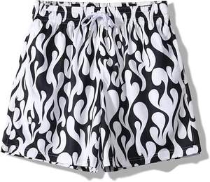 Pantalones cortos deportivos en blanco para hombre con logotipo personalizado - Product Image 3