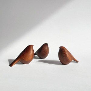 Décor à la maison statues en bois forme d'oiseau statue figurines sculptures d'intérieur en bois modernes conception personnalisée accepter - Product Image 2