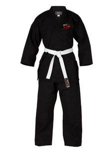 Tenue d'arts martiaux, uniforme de karaté avec ceinture noire, vente en gros, best-seller, prix bas, ensemble de vêtements de karaté - Product Image 3