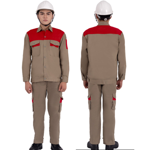 กางเกงทำงานหนักสำหรับใช้ในอุตสาหกรรมเครื่องแบบ OEM กันรอยยับ - Product Image 6