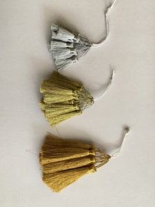 Chuanghua couleurs et tailles personnalisées fil de coton gland boucles d'oreilles breloques pour bouteilles de parfum rideaux et utilisation décorative - Product Image 5