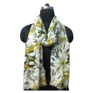 Écharpes imprimées en viscose de concepteur les plus vendues disponibles en Inde au prix de gros Frim Fournisseur de confiance. - Product Image 3