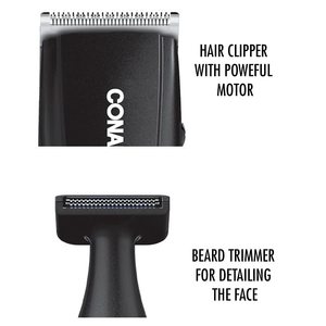 Kit Profesional de Corte de Pelo 2 en 1, 20 Piezas, Recargable, Ajustable, de Acero Inoxidable, para Recortar el Cabello y la Barba - 1 Unidad - Product Image 3