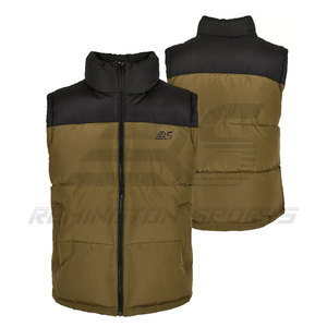 Chaqueta acolchada sin mangas para hombre de último diseño a la moda, chaqueta acolchada sin mangas de talla grande para hombre - Product Image 1