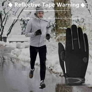 Gants en cuir respirants à écran tactile pour vélo de montagne, cyclisme, protection unisexe, gants de sport pour la salle de sport - Product Image 6