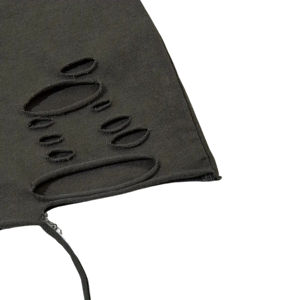 Men's Stylish Distressed T-Shirts Fancy Embroidered Detail Casual Comfy Tee <b>Top</b> 100% Cotton Worsted for Summer Daily Wear - Product Image 6