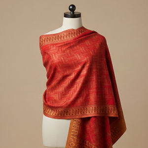 Luxury Woolen Kullu <b>Shawl</b> 80x40 Inch Soft and Warm Traditional Himalayan Handwoven Art <b>for</b> Winter Wear at Good Price - Product Image 1