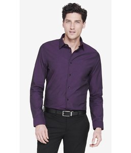 Offre Spéciale 2024 robe chemise boutons vers le bas mode plaine régulier mince hommes bureau formel affaires travail chemises habillées - Product Image 5