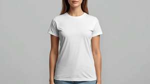 Camiseta Casual para Mujer de Vietnam, Corte Regular, 95% Algodón, 5% Elastano, Manga Corta, Estampada, Elástica en 4 Direcciones, Transpirable y Ecológica - Product Image 5