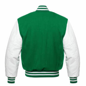Chaquetas Varsity de Invierno Estilo Cool Personalizadas, Chaqueta Bomber de Béisbol 100% Lana, Resistente al Viento, Transpirable y Ecológica para Hombre - Product Image 2