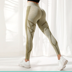 Digital Printing Breathable Sweat-Wicking <b>Gym</b> Fitness Sports <b>Legging</b> Elastic Waist Yoga <b>Leggings</b> Workout Compression Pants Women - Product Image 2
