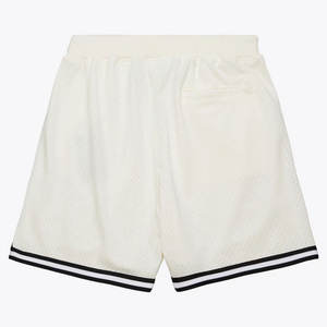 Short de basket-ball personnalisé pour hommes de style High Street 100% maille de polyester séchage rapide respirant élastique mi solide motif deux - Product Image 2
