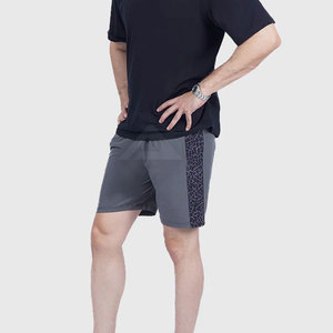 Shorts de sport décontractés pour hommes de haute qualité avec taille élastique, séchage rapide, respirants, en polyester/coton, nouveau style, vente chaude - Product Image 4