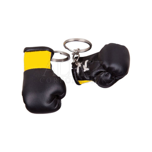 พวงกุญแจชกมวยพวงกุญแจถุงมือพีวีซี PU พวงกุญแจห่วงโซ่ผู้ถือพวงกุญแจกีฬาโปรโมชั่นออกแบบโลโก้ได้ตามต้องการ - Product Image 3