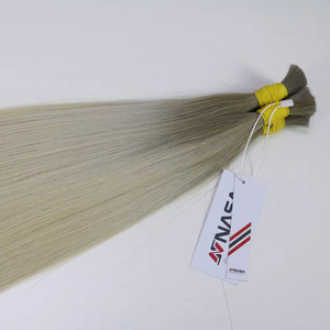 Extensions de cheveux en vrac de qualité de luxe Cheveux vietnamiens Double noyade 100 grammes Couleurs claires 12 pouces - Product Image 1
