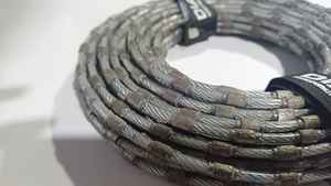 Cordage de scie diamanté multi-fils Diabu pour granit, 7,3 mm, haute dureté, modèle OEM 6,3 mm MWG, longueur de lame 40 mm, en rouleau - Product Image 5