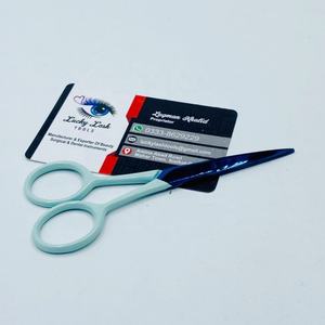 Custom Mini Professional Hair Extensions Scissors Sustainable Stainless Steel Hair Tools Blue Plasma Colour Commercial Use <b>Kit</b> - Product Image 2