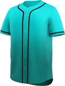 Venta al por mayor de camisetas de béisbol sublimación personalizada camiseta del equipo elegante duradero transpirable ropa deportiva jóvenes hombres mujeres - Product Image 4