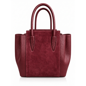 Bolso Estructurado en Gamuza Genuina y Cuero Dollaro - Hecho en Italia - Art. 26150 - Product Image 6