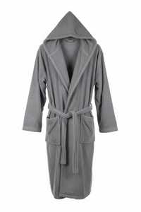 Wholesale 100% Turkish Cotton <b>Hooded</b> Hotel <b>Bathrobe</b> 875g Heavy Weight Premium Luxury Spa Robe High Absorbent Customizable Made - Product Image 3