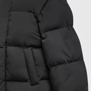 Veste d'hiver à la mode en duvet veste à capuche pour hommes doudoune streetwear veste à impression personnalisée fabricant d'usine - Product Image 5