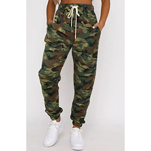Venta superior Joggers holgados para mujer con decoración de encaje fresco Moda de invierno transpirable Logotipo personalizado Precio bajo - Product Image 1