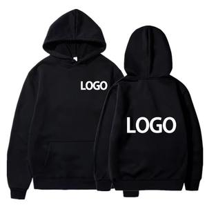 Lâche décontracté à manches longues pull à capuche personnalité Streetwear sweats coton mélangé hommes femmes personnalisé imprimé à capuche - Product Image 1