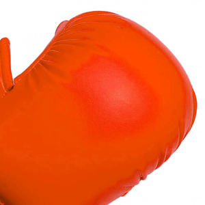 In One Solid Color Good Selling Make Your Own Highest Product PU Leather OEM Service <b>Karate</b> Boxing <b>Gloves</b> BY AMAZING INDUSTRIES - Product Image 4
