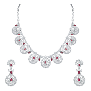 Colliers AD en argent, bijoux délicats, colliers AD plaqués argent, cadeau de bijoux AD pour femmes, colliers à la mode, laiton, plateado - Product Image 3