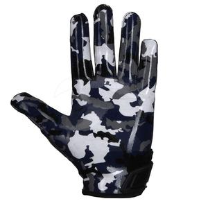 Gants de football américain en gros personnalisés, prix bas, antidérapants, pour receveur - Product Image 2
