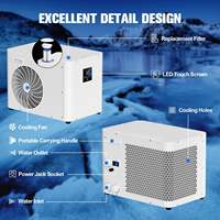 Refroidisseur d'eau 1HP pour bain froid, compatible avec baignoire à glace, livraison depuis l'entrepôt américain en 7 jours ouvrables
