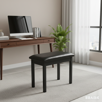 Nouveau tabouret en métal portable, robuste et compact pour la musique, vente en gros