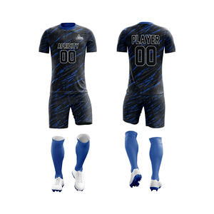 Conjuntos de ropa de fútbol unisex ligeros y altos con impresión de logotipo personalizado Camisetas de servicio OEM Tops Traje de fútbol - Product Image 1