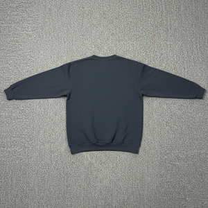 Sweat-shirt à col rond surdimensionné pour homme de qualité supérieure 100% coton confortable et élégant à épaules tombantes brodé pour l'hiver - Product Image 6