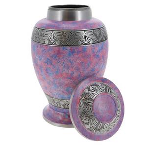 Soporte conmemorativo de peltre de doble Corazón de urna de cremación de princesa rosa para mini urnas pequeñas - Product Image 5