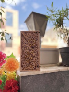 Cartera larga Unisex de estilo occidental, cuero tallado a mano, nuevo diseñador, soporte para efectivo elegante a la moda, regalo para él - Product Image 2